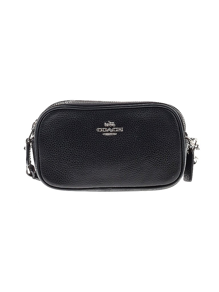 Coach Factory Black Leather Crossbody Bag One size - photo 1