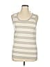 Akris Punto Ivory Sleeveless T-Shirt Size 14 - photo 1