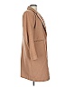 H&M 100% Wool Tan Wool Coat Size 10 - photo 4