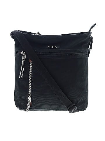 Vera Bradley Black Lighten Up Travel Ready Crossbody (view 1)