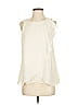 Jennifer Lopez Ivory Sleeveless Blouse Size XS - photo 1