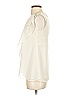 Jennifer Lopez Ivory Sleeveless Blouse Size XS - photo 5