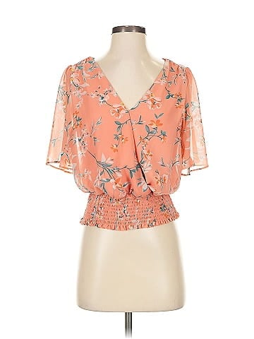 Lush Short Sleeve Blouse (view 1)