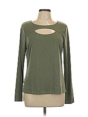 Green Envelope Long Sleeve Top