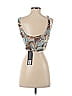 White Fox Brown Sleeveless Top Size S - photo 2