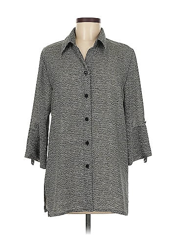 Sag Harbor 3/4 Sleeve Blouse (view 1)