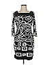 Joseph Ribkoff Graphic Black Cocktail Dress Size 10 - photo 1