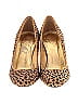 J.Crew Collection Animal Print Brown Tan Heels Size 7 1/2 - photo 2