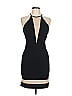 Jodi Kristopher Black Cocktail Dress Size 7 - photo 1