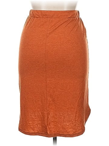 Tickled Teal Casual Skirt (view 2)