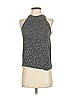 Ann Taylor Factory 100% Cotton Gray Sleeveless Top Size S - photo 1