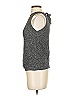 Ann Taylor Factory 100% Cotton Gray Sleeveless Top Size S - photo 5
