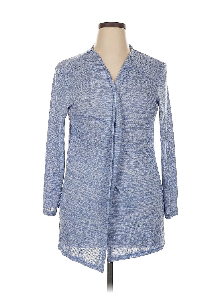 Pre-owned Assorted Brands Cardigan Sweater In Blue