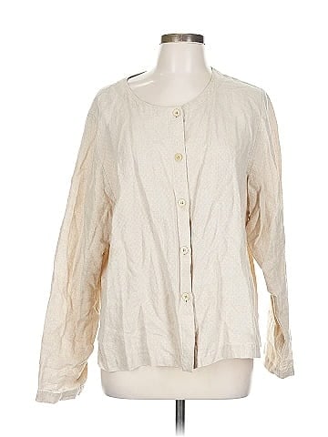 Eileen Fisher Long Sleeve Blouse (view 1)