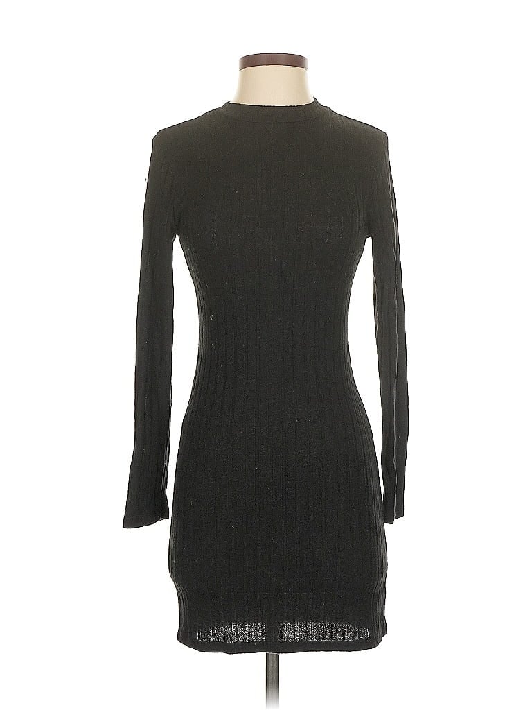 Pre-owned Ambiance Long Sleeve Turtleneck In Black