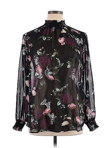 Torrid Long Sleeve Blouse (view 1)