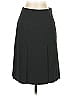 Akris Punto Solid Gray Black Wool Skirt Size 4 - photo 1