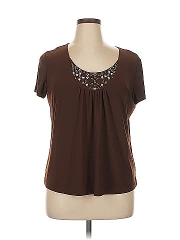 Notations Short Sleeve Top (view 1)
