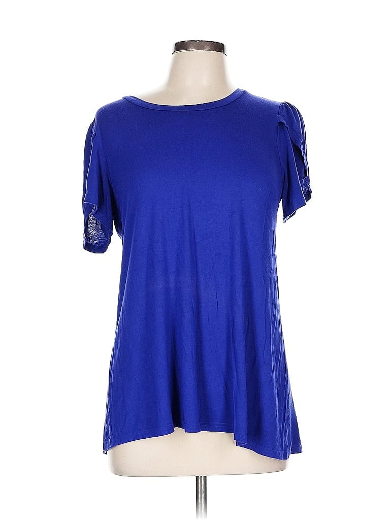 Pre-owned Assorted Brands Short Sleeve T-shirt In Purple