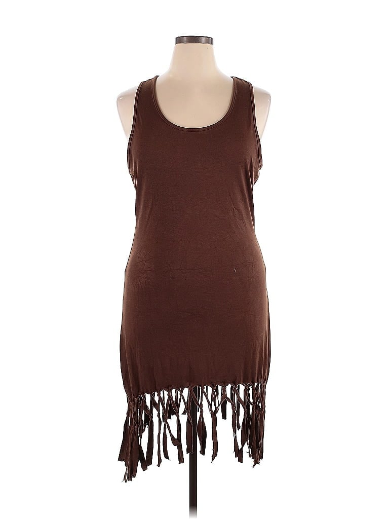 Click to view more detailed imagery on our partner's website Pre-owned Pinko Casual Dress In Brown