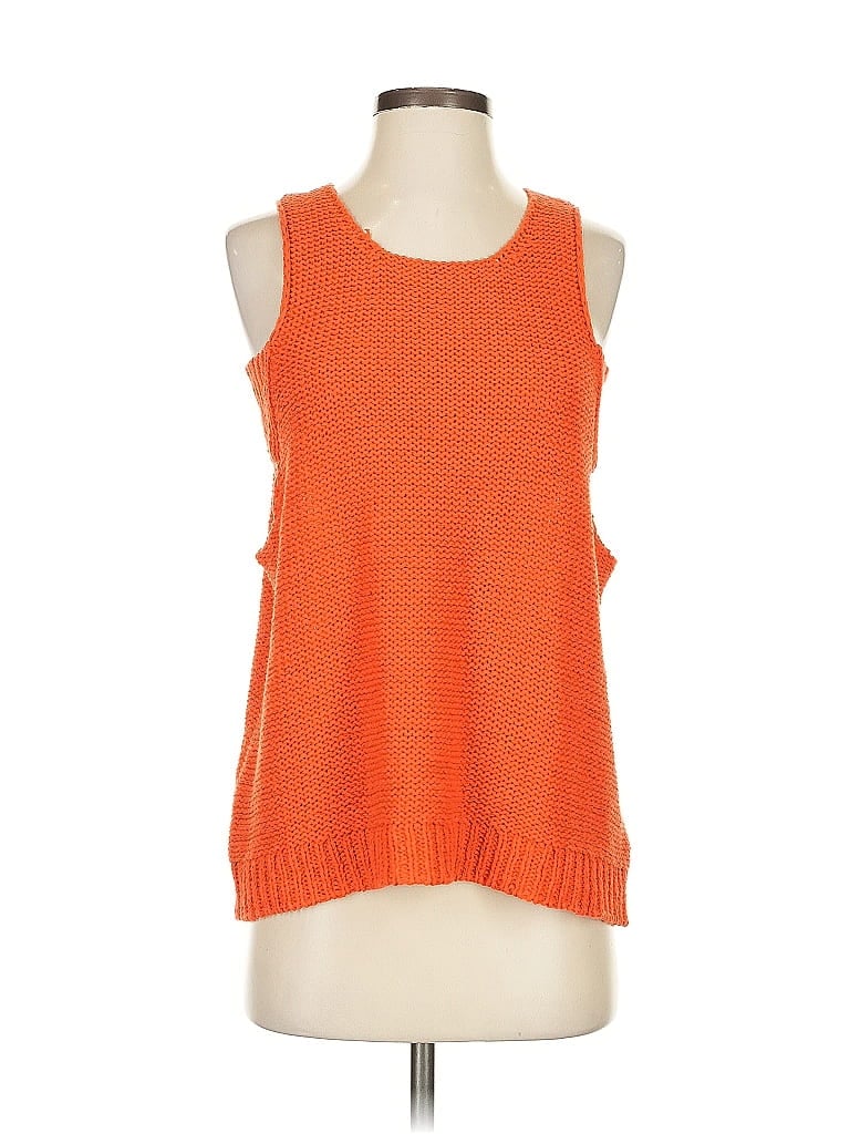 Pre-owned J Brand Sweater Vest In Orange