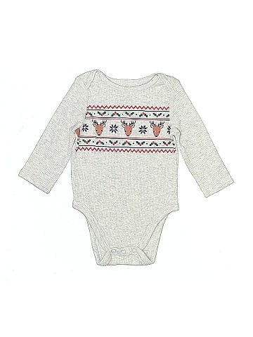 Jumping Beans Long Sleeve Onesie (view 1)