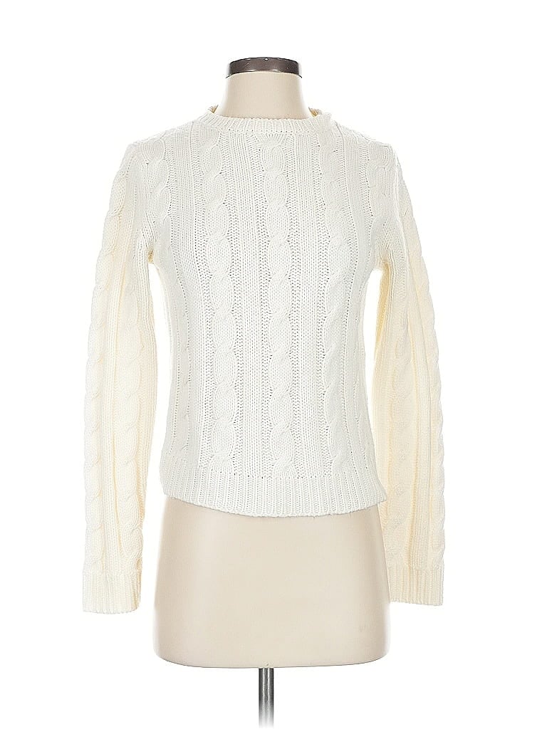 Click to view more detailed imagery on our partner's website Pre-owned Express Pullover Sweater In White