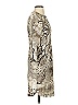 Hale Bob Animal Print Gray Cocktail Dress Size XS - photo 4
