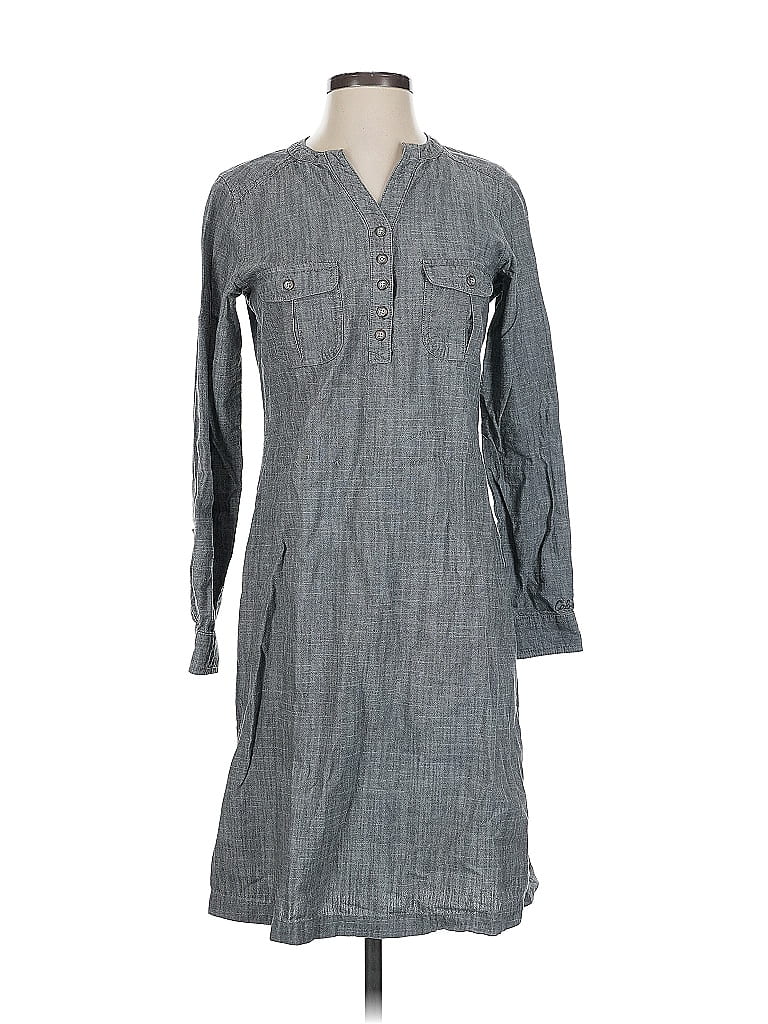 Pre-owned Cabela's Casual Dress In Gray