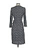 Back Label Print Gray Casual Dress Size 4 - photo 2