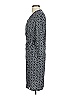 Back Label Print Gray Casual Dress Size 4 - photo 4