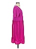 LOGO by Lori Goldstein Pink Casual Dress Size S - photo 4