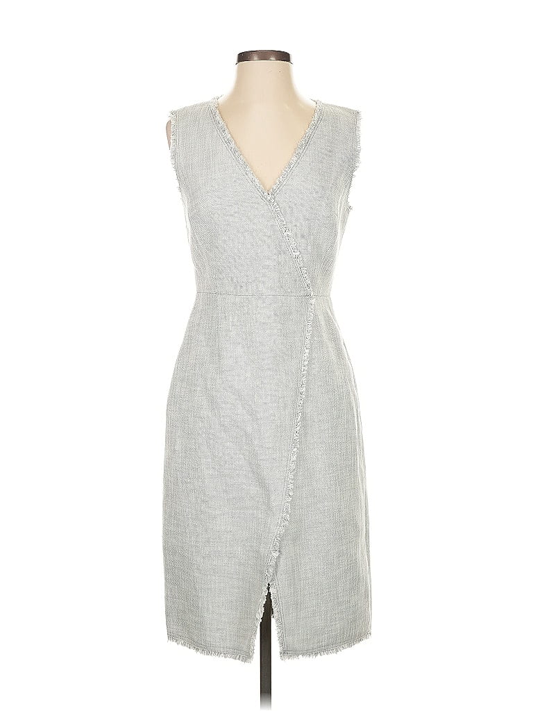 Pre-owned Tailored By Rebecca Taylor Casual Dress In Gray