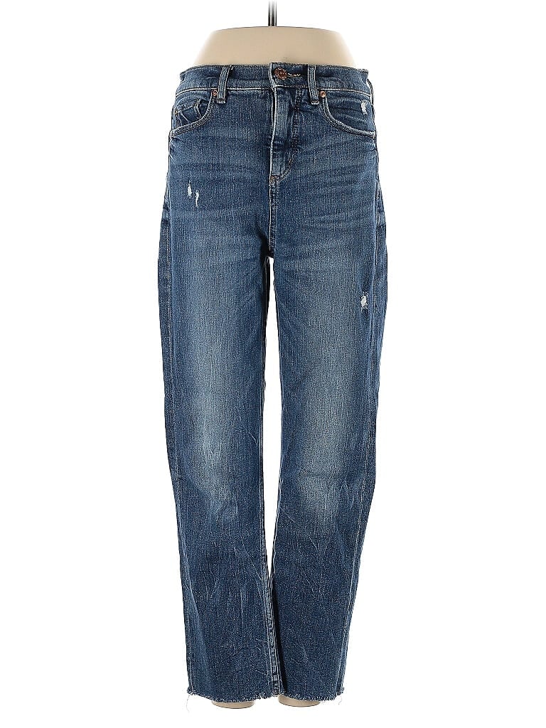 Pre-owned Ann Taylor Loft Jeans In Blue