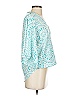 Love Sam 100% Polyester Teal 3/4 Sleeve Blouse Size S - photo 4