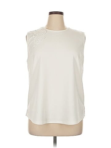 Ann Taylor Factory Sleeveless Blouse (view 1)