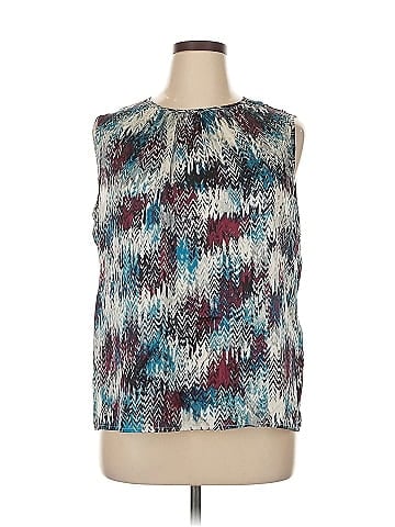 Tahari by ASL Sleeveless Blouse (view 1)