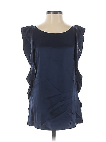 Barneys New York Sleeveless Silk Top (view 1)