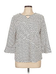 Alfred Dunner 3/4 Sleeve Blouse