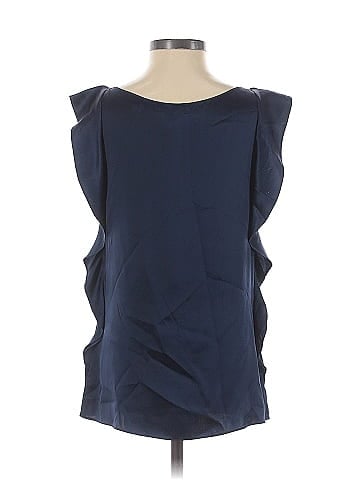 Barneys New York Sleeveless Silk Top (view 2)