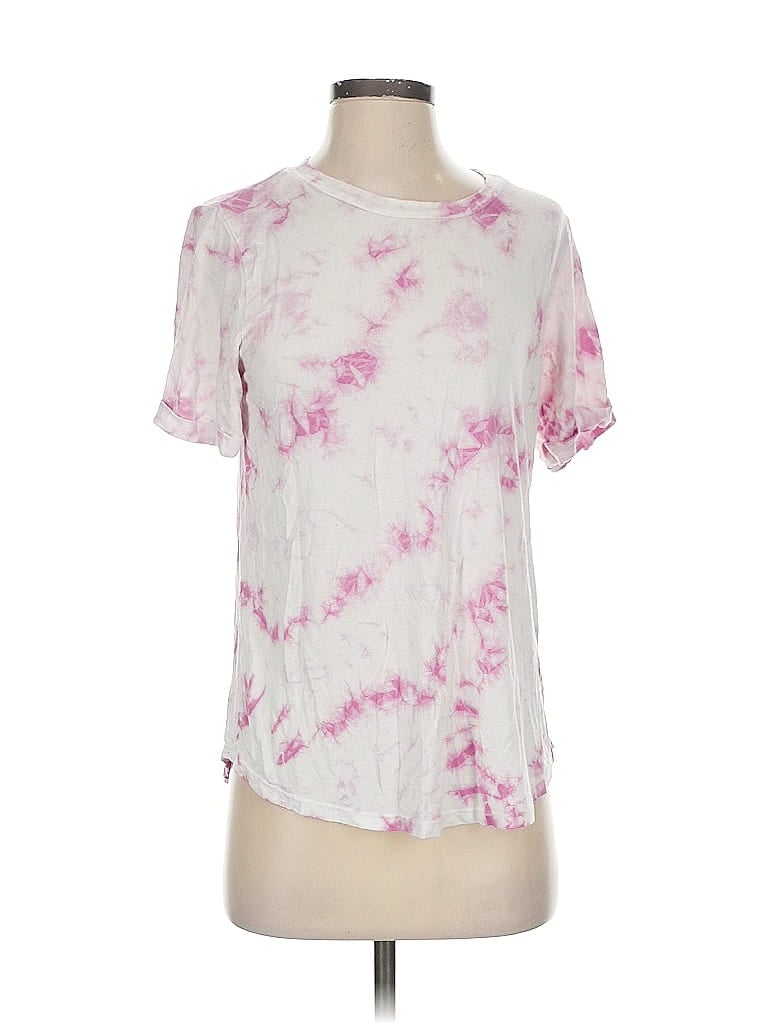 Sundry Tie-dye Pink White Short Sleeve T-Shirt Size XS - photo 1