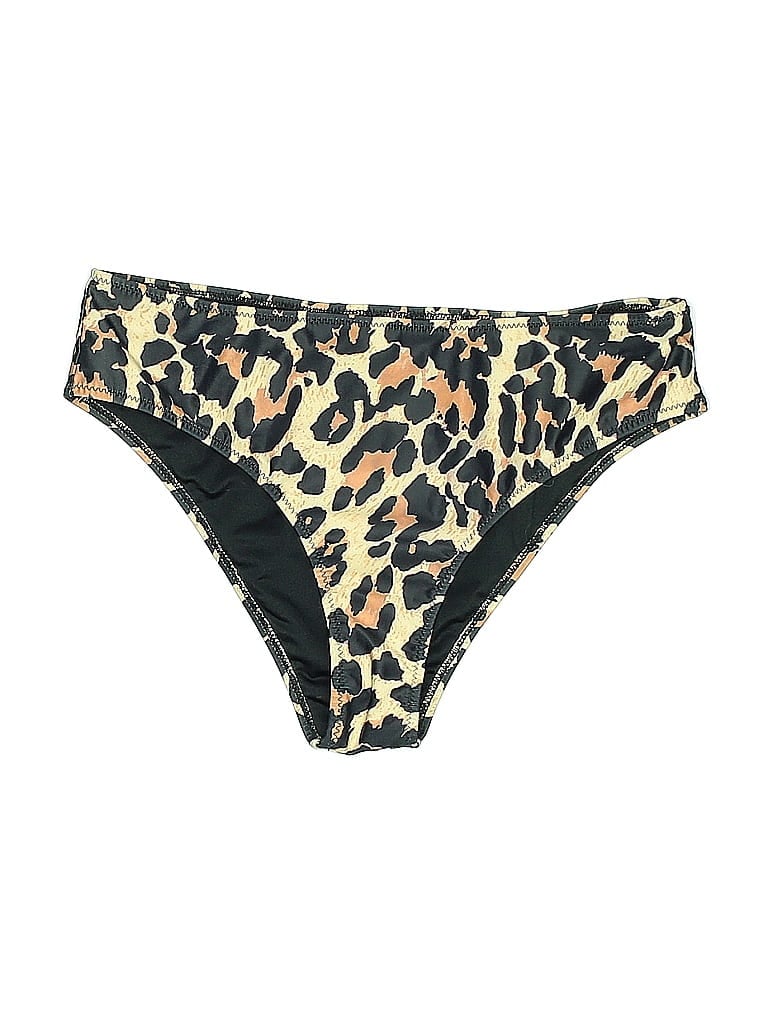 Pre-owned Beachsissi Swimsuit Bottoms In Gold