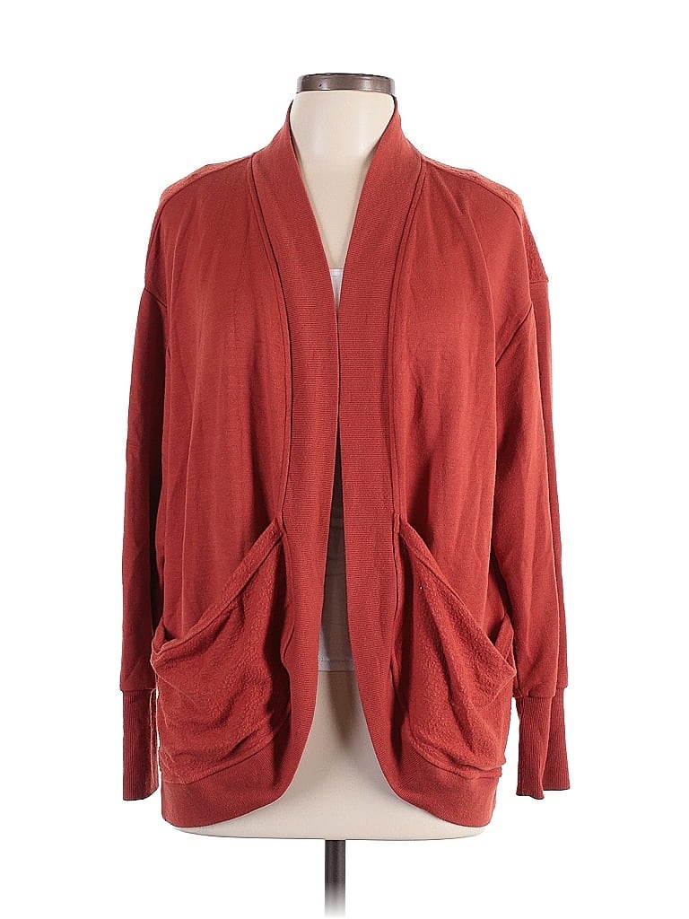 Pre-owned Assorted Brands Cardigan Sweater In Red