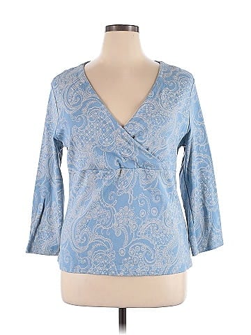 Croft & Barrow 3/4 Sleeve Blouse (view 1)