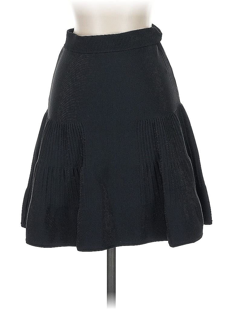 Pre-owned Intermix Casual Skirt In Black