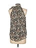 Veronica M. 100% Polyester Gray Sleeveless Blouse Size L - photo 2
