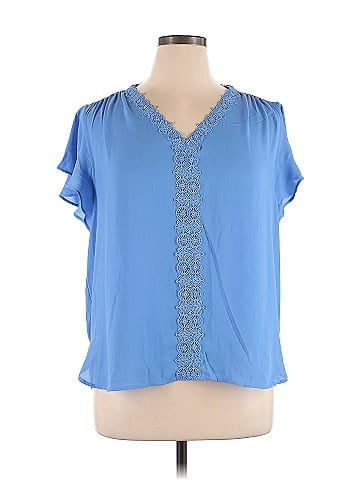 Counterparts Short Sleeve Blouse (view 1)