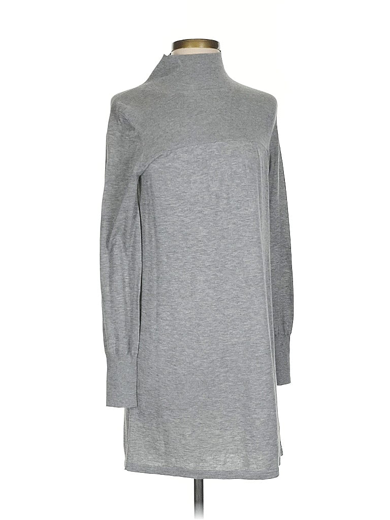 Pre-owned Banana Republic Turtleneck Sweater In Gray