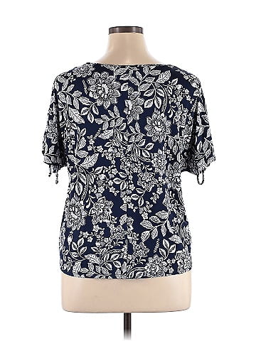 Perseption Concept Short Sleeve Blouse (view 2)