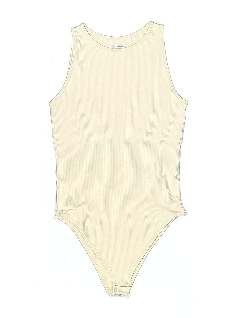 Pre-owned Oqq Bodysuit In Yellow